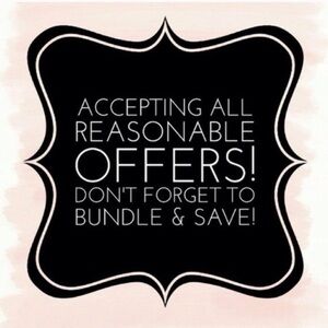 Accepting reasonable offers!!